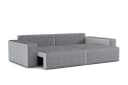Fun Möbel Big-Sofa Megasofa Couchgarnitur REGGIO inkl. Schlaffunktion, Bettkästen und Kissen Bild 4