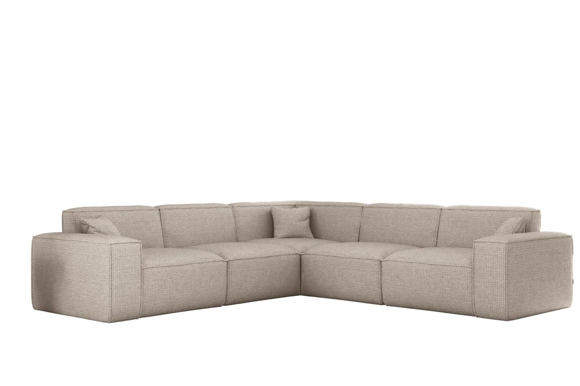 Fun Möbel Ecksofa CELES PREMIUM in Stoff Artico Universal 246x246 cm - Bild 5