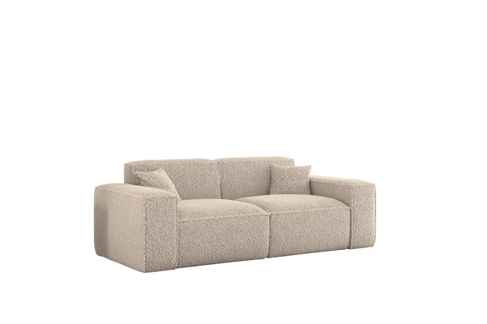 Fun Möbel 2-Sitzer Sofa Celes Premium In Sven Dunkelblau