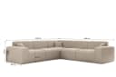 Fun Möbel Ecksofa Designersofa CELES PREMIUM Universal Stoff Sven Bild 3