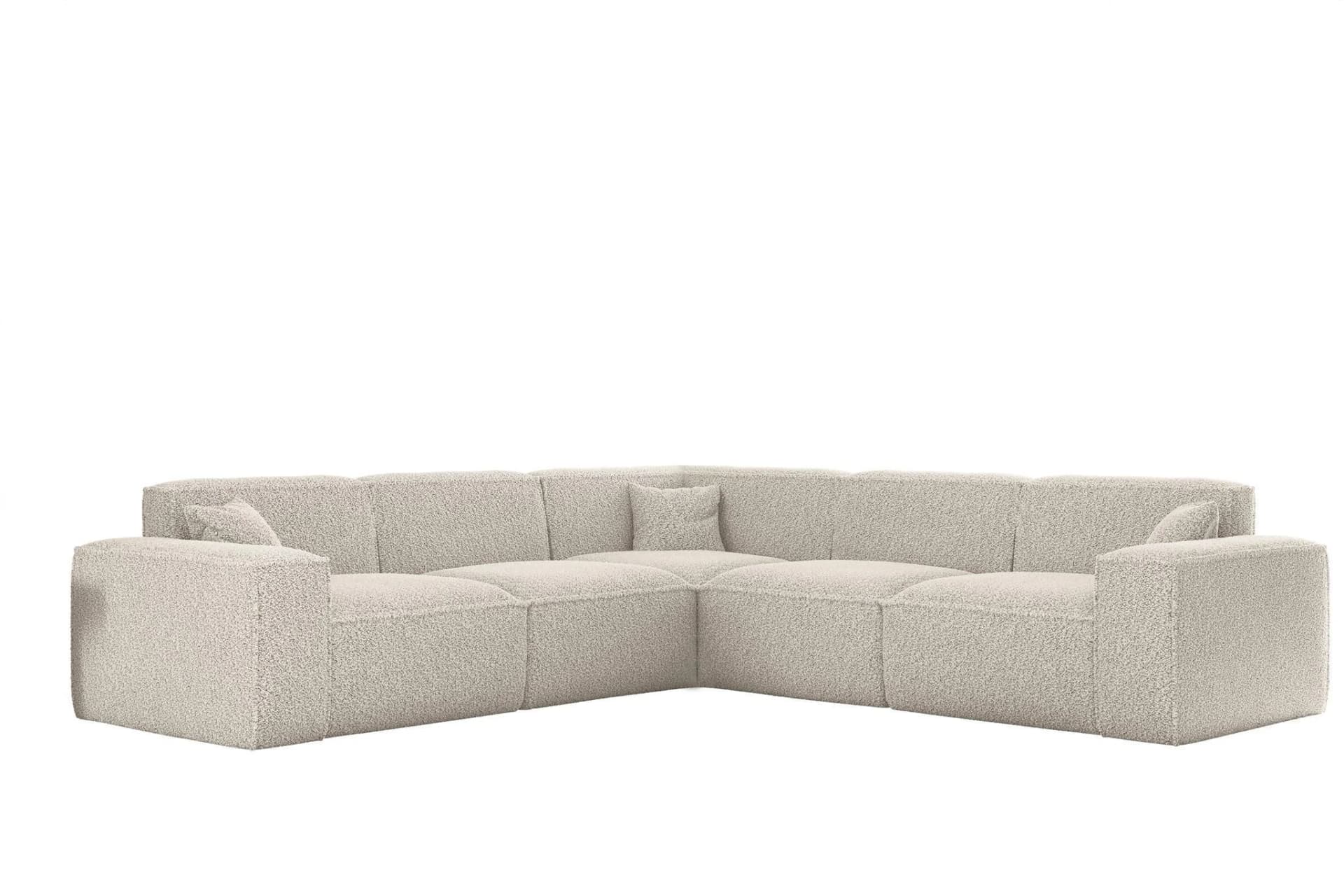 Fun Möbel Ecksofa Designersofa CELES PREMIUM Universal Stoff Sven - Bild 5