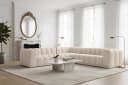 Fun Möbel Ecksofa SOLVIE Universal 300cm Stoff Moly oder Tiffani Bild 2