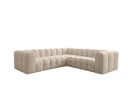 Fun Möbel Ecksofa Designersofa SOLVIE XS Universal 270cm Stoff Moly oder Tiffani Bild 1