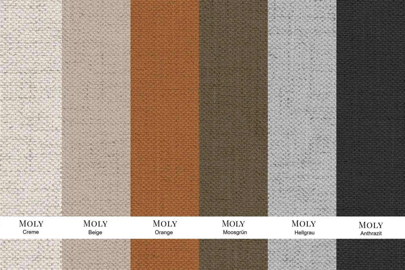 Fun Möbel Ecksofa Designersofa SOLVIE XL Universal 330cm Stoff Moly oder Tiffani - Bild 4