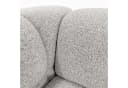 Fun Möbel Ecksofa BLANCHE Designersofa mit Ottomane in Stoff Bluvel oder Puente Bild 5