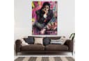 Artedinoi Leinwandbild Michael Jackson Pop Art Porträt bunt Bild 3