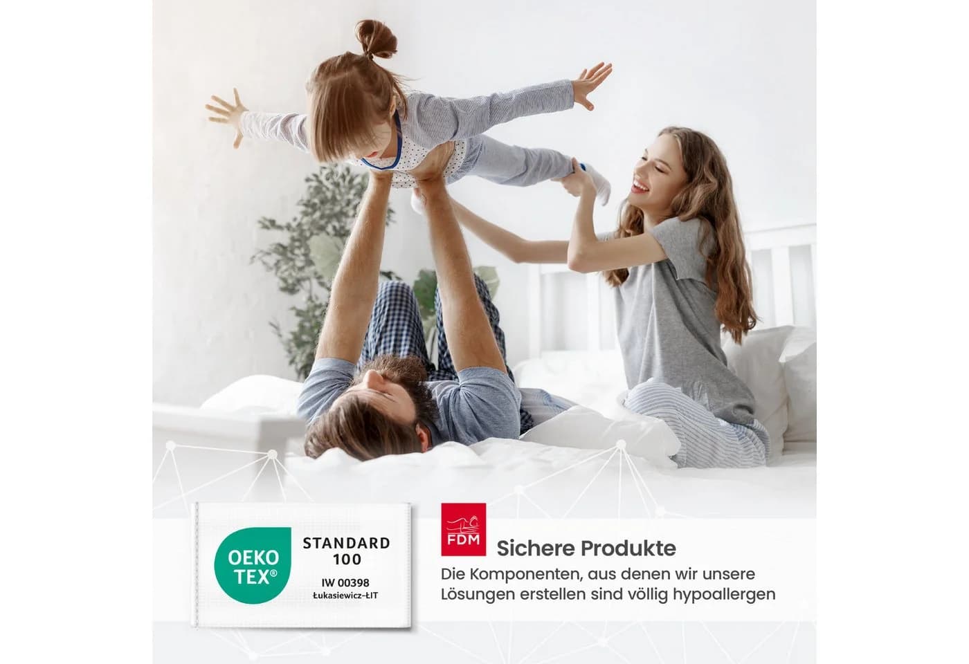 FDM Stauraumbett PANAMA PAMI Bettgestell mit Hebbarer Holzrahmen und Bettkasten - Bild 5