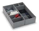 1a-Topstore Schubladeneinsatz Tidy&Smart Grau Kunststoff Set Bild 3