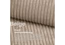 FDM Polsterbett ALMADA mit Bettkasten und Cord-Bezug Bild 5
