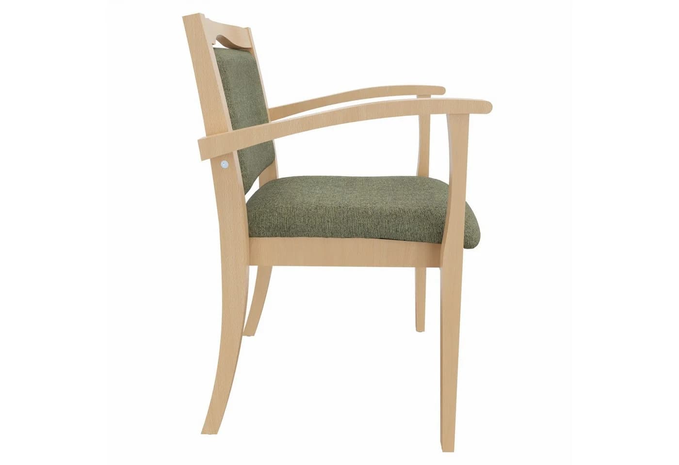 Einrichtungsdesign24 Armlehnstuhl Alexander Massivholz 52cm Sitzhöhe - Bild 3