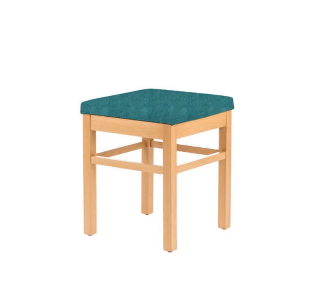 einrichtungsdesign24 Schwerlasthocker Alexander Beige Massivholz - Bild 5