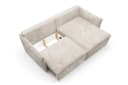 Fun Möbel Ecksofa Schlafsofa MINEA mit Ottomane Grün Bild 5