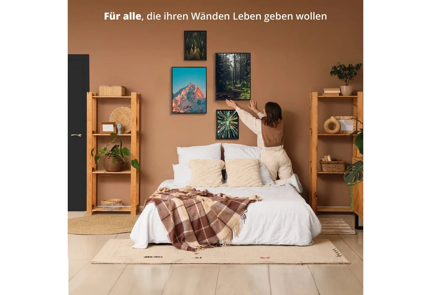 Bilderrahmen Kyoto Schwarz Kunststoff Glas - Bild 4