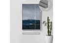 KHG Bilderrahmen 50x70 cm Silber mit stabiler Glasfront Bild 1