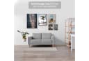 KHG Bilderrahmen 50x70 cm Silber mit stabiler Glasfront Bild 3