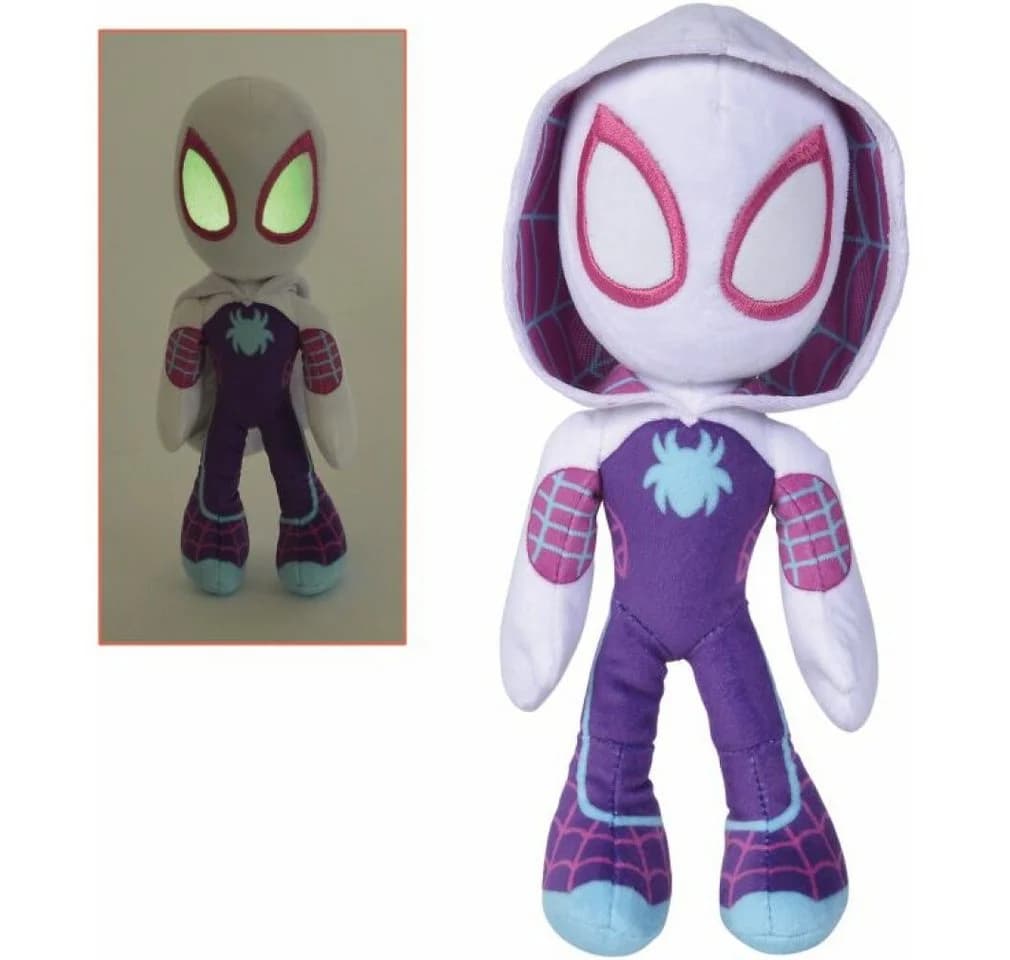 Simba Dickie Marvel Spidey Ghost Spider Plüschfigur 25cm - Bild 2