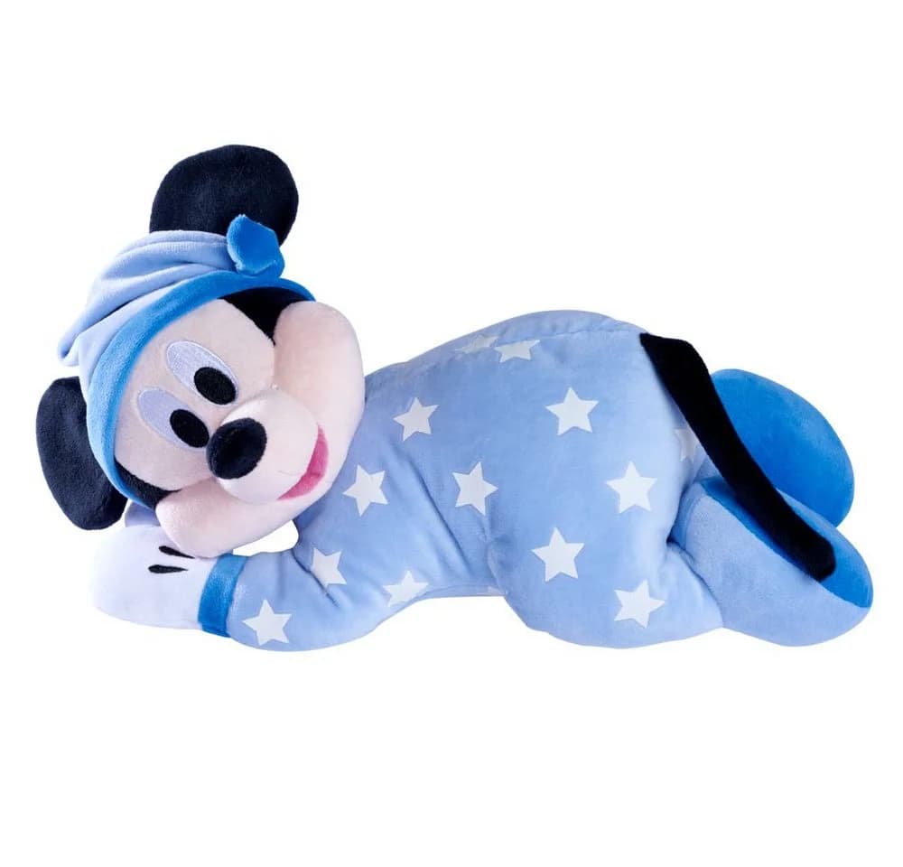 Disney Mickey Mouse Plüschfigur 30 cm Glow in the Dark Schlafanzug - Bild 2