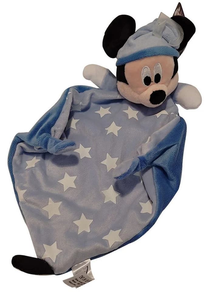 Disney Mickey Mouse Schmusetuch Glow in the Dark Kuschelfigur - Bild 2