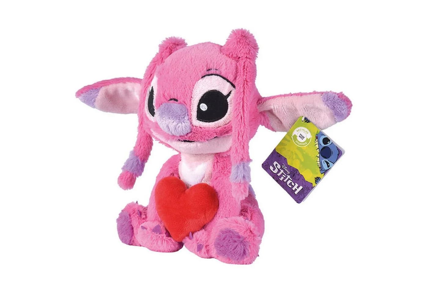 Simba Dickie Plüschfigur Stitch Angel heart 25cm - Bild 2