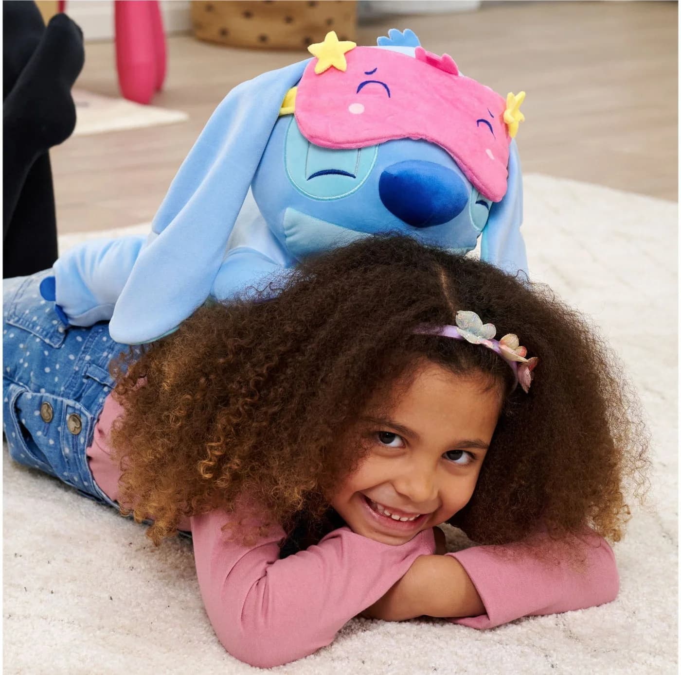 SIMBA Plüschfigur Disney Snuglets Wellbeing Stitch 40cm - Bild 2