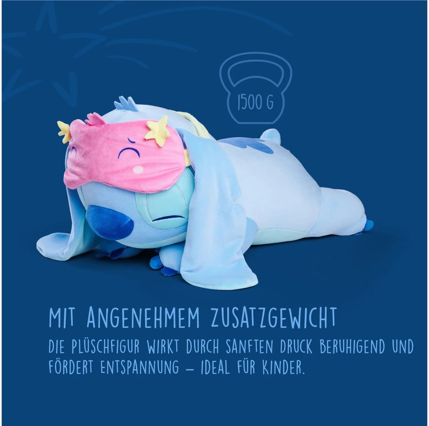SIMBA Plüschfigur Disney Snuglets Wellbeing Stitch 40cm - Bild 3