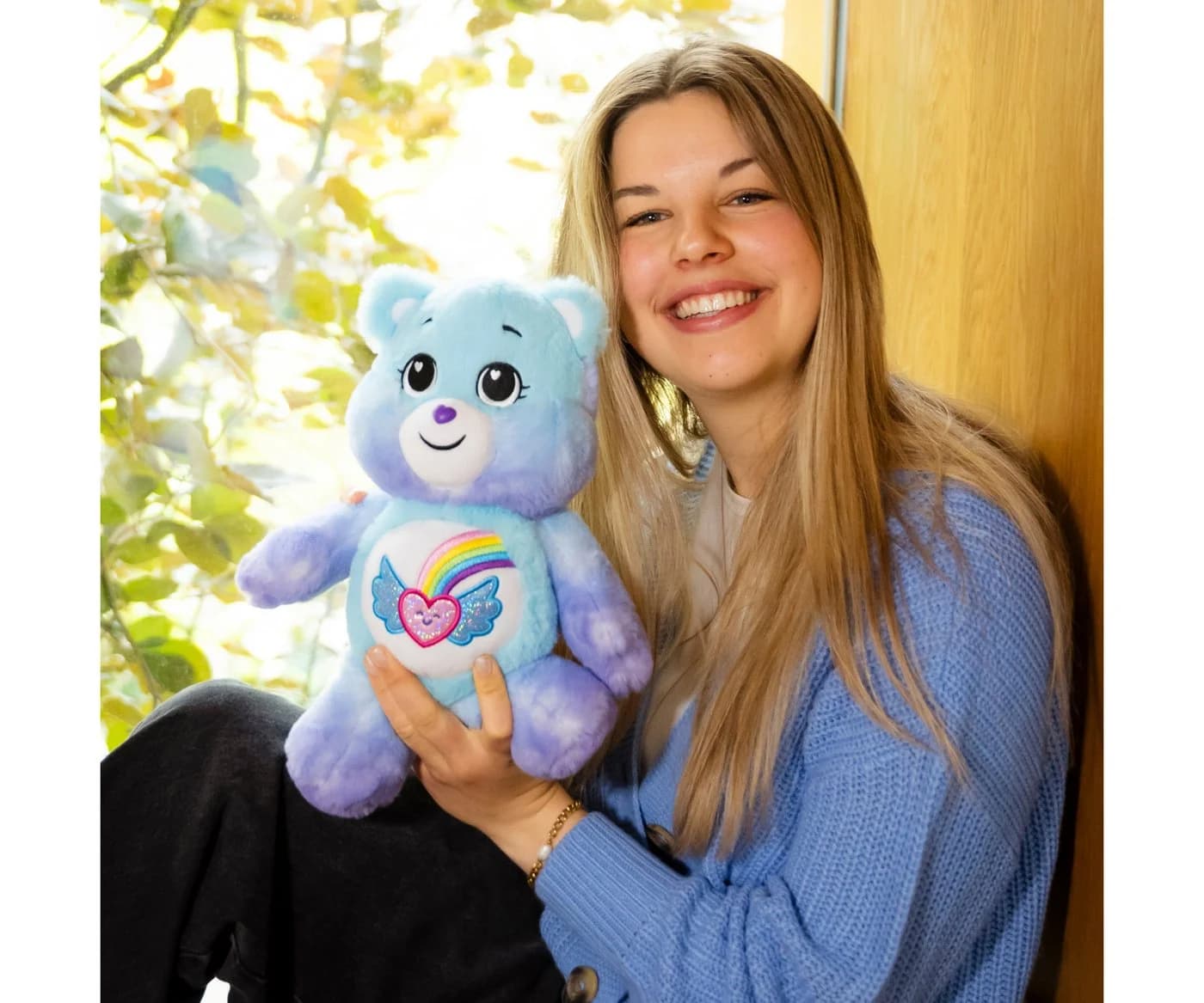 Simba Plüschfigur Care Bears Dream Bright Bear 35 cm Blau/Lila