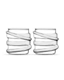 EKA Wavy Gläser-Set 2-tlg. Glas Transparent Modern Bild 2