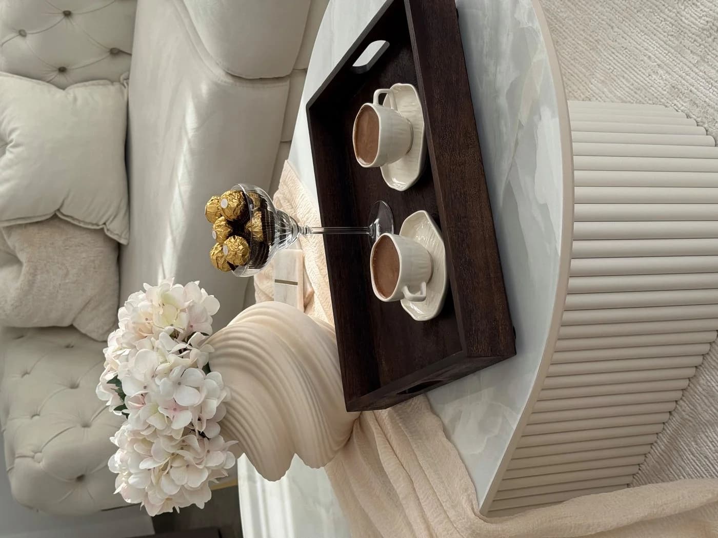 EKA Cermico Beige Mokka-Set 12-tlg. Porzellan - Bild 2