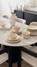 EKA Teller-Set Pearl Beige 24-tlg. Porzellan Bild 1