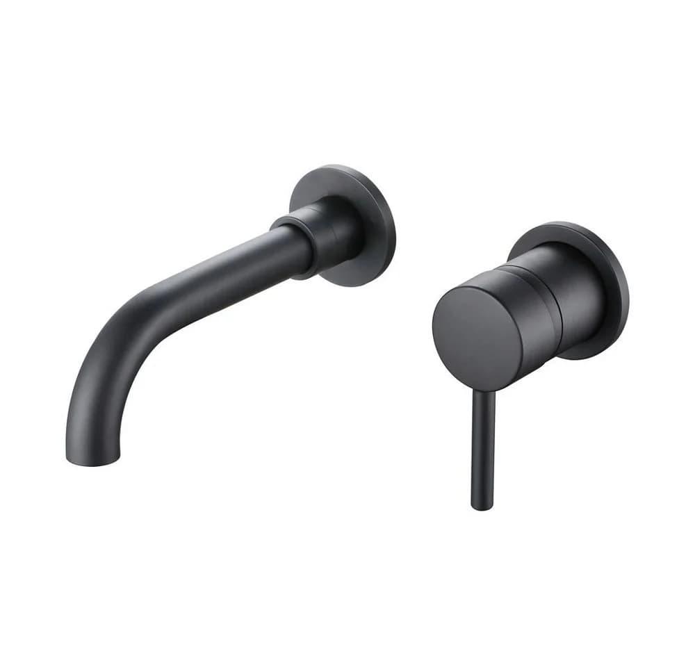 Aloni Waschtischarmatur CR7120-6MB Schwarz Matt Unterputz - Bild 2