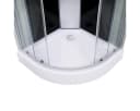 Belvit Eckdusche SK2401 Komplettdusche mit ESG-Glas und Schiebetür Bild 5