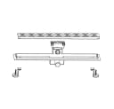 Aloni Duschrinne Standard Gold 70cm Bild 3