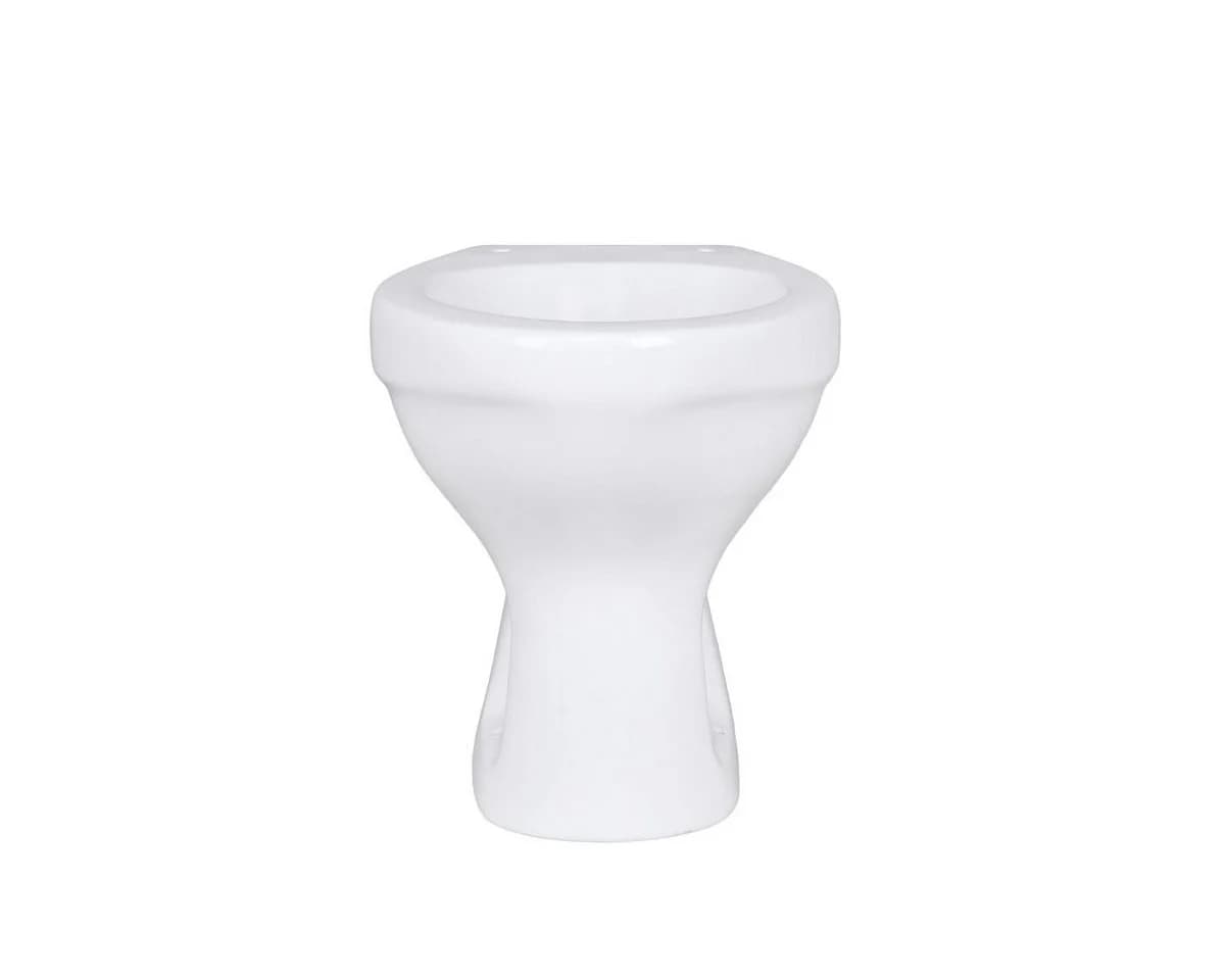 Belvit Tiefspül-WC BV-SW4001 Stand WC Weiß Senkrechter Abgang