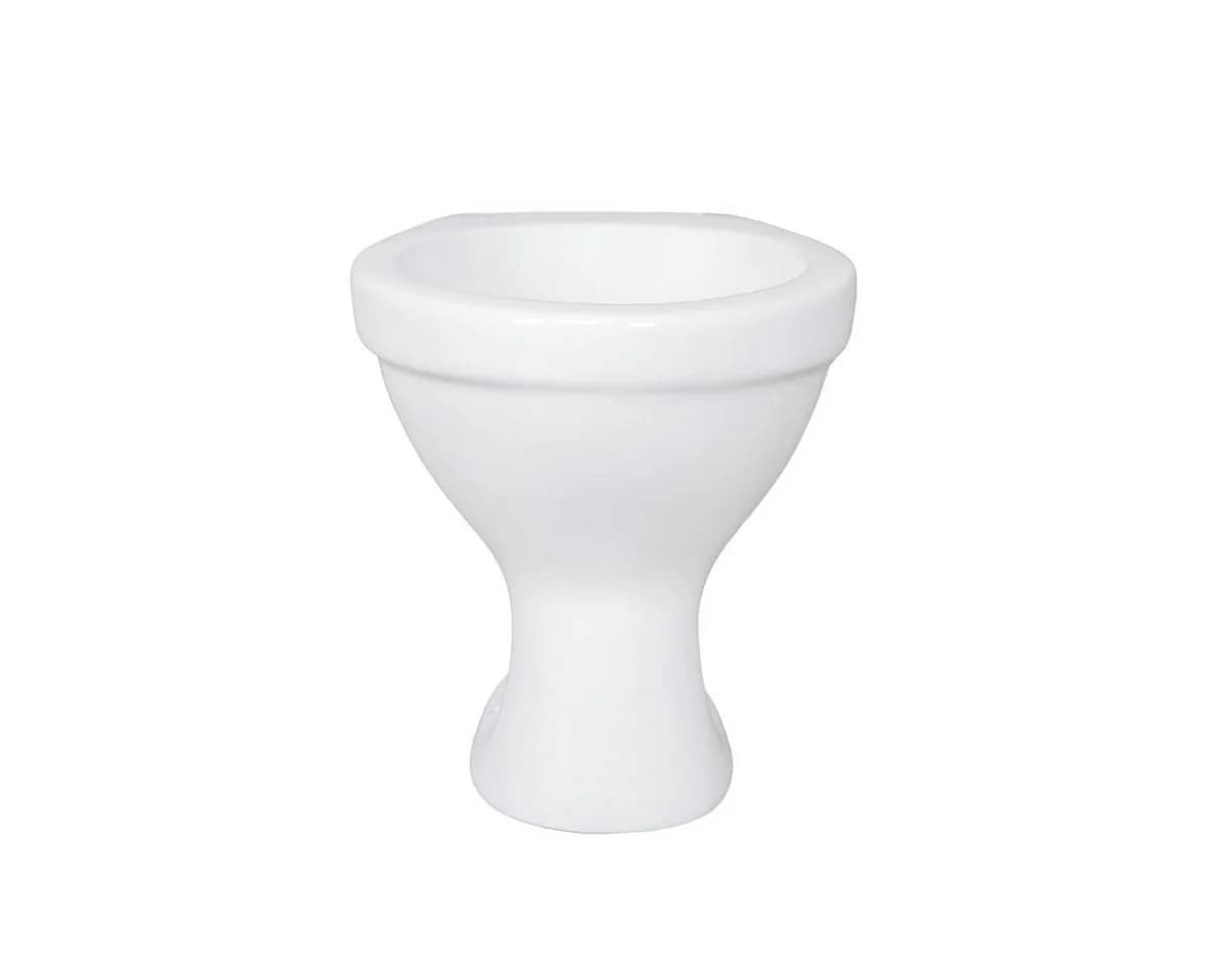 Belvit Stand-WC BV-SW5001 Weiß Sanitärkeramik Waagerechter Abgang