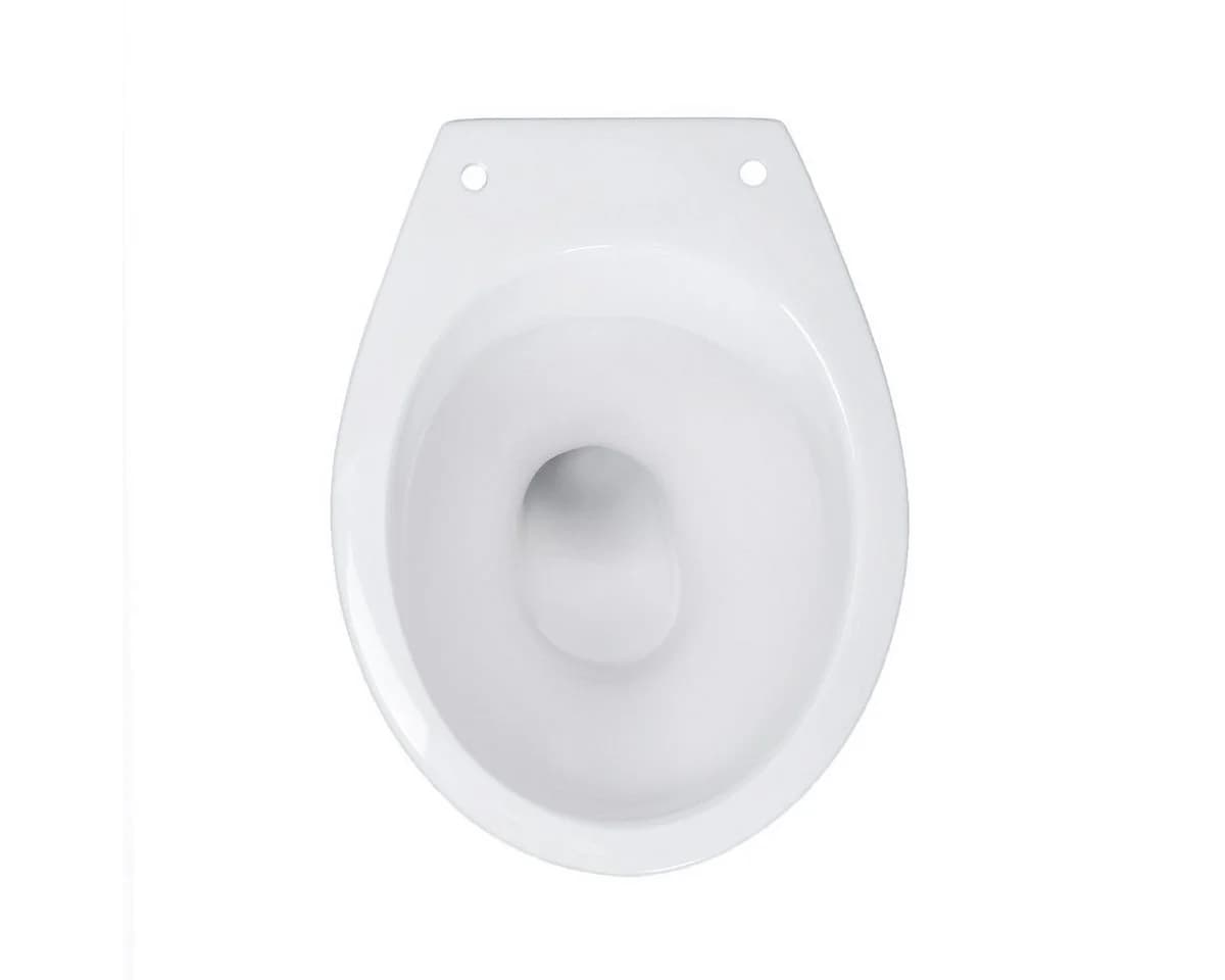 Belvit Stand-WC BV-SW5001 Weiß Sanitärkeramik Waagerechter Abgang - Bild 4