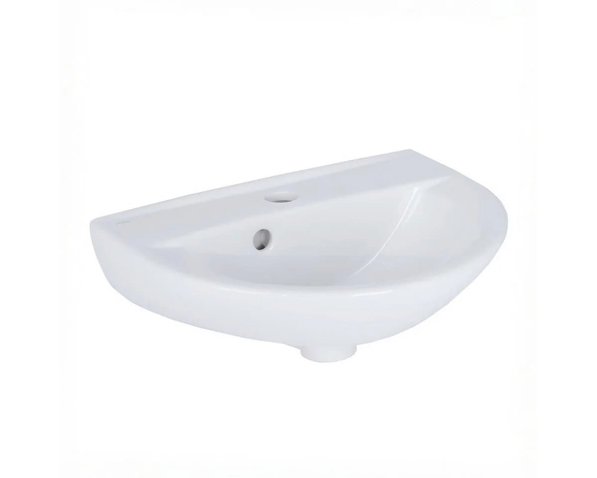 Belvit Rosmarin Keramik Waschbecken 45cm Weiß - Bild 2
