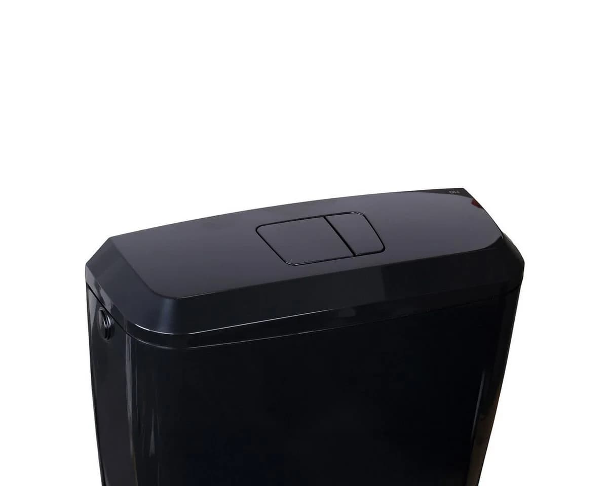 Belvit Spülkasten BV-AP6007 Glänzend Schwarz Aufputz - Bild 3
