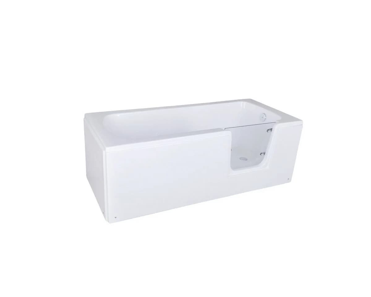 Belvit Seniorenbadewanne 170 cm Rechteckig Barrierearm - Bild 2