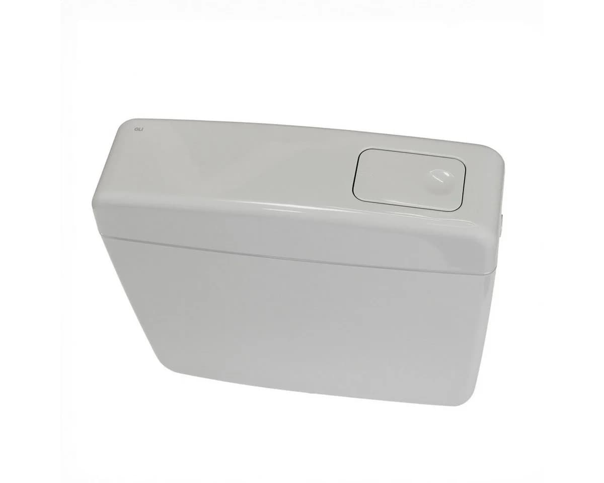 Belvit Spülkasten BV-AP6005 Manhattan Grau Aufputzspülkasten 3/9L