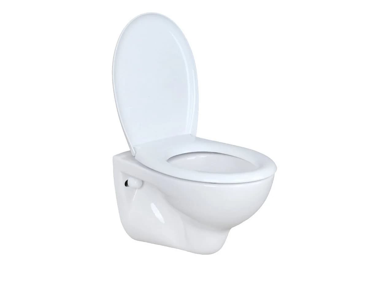 Belvit WC-Komplettset mit Vorwandelement, Softclose-Sitz & Betätigungsplatte - Bild 4