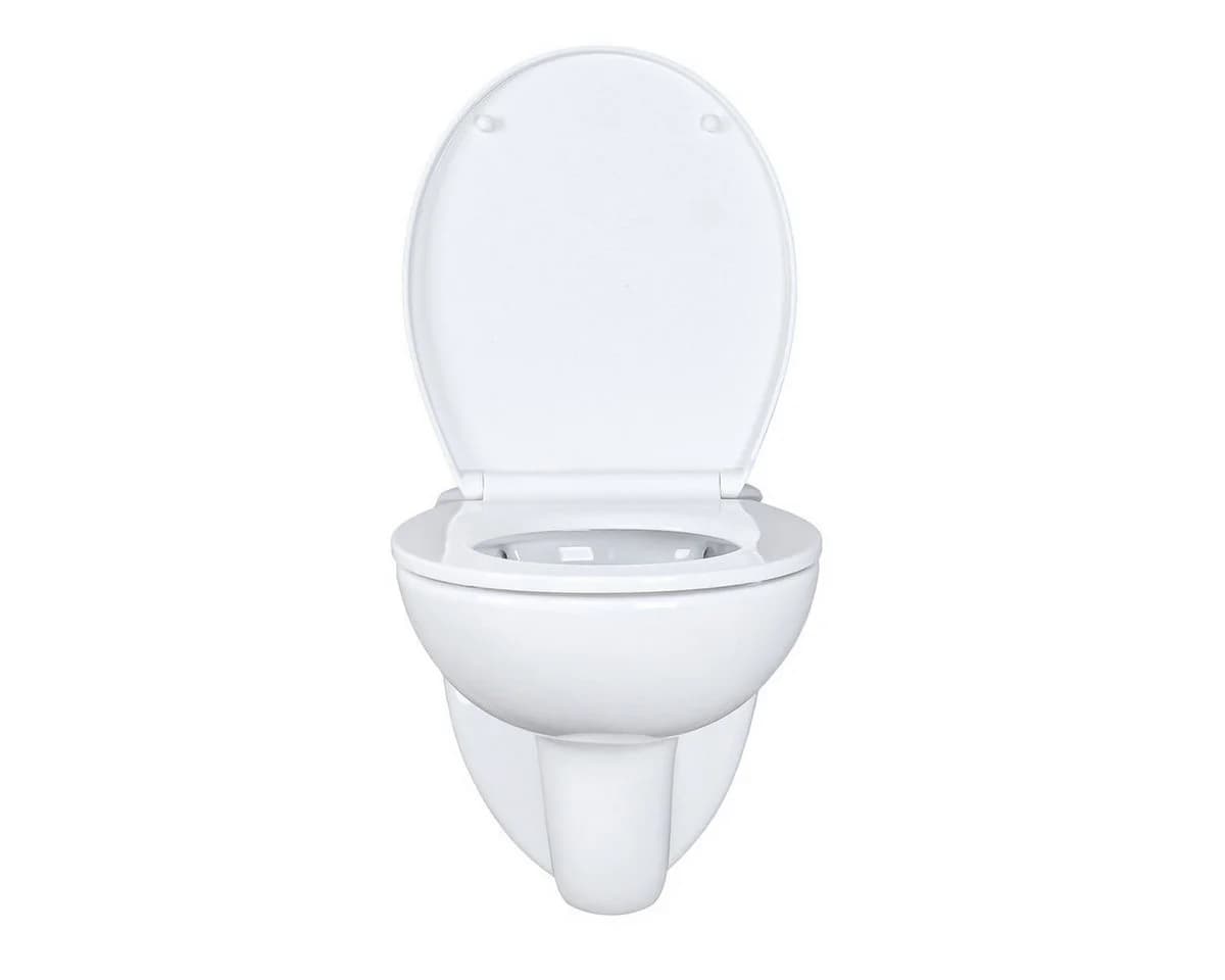 Belvit Spülrandloses Wand-WC mit Softclose-Deckel Weiß - Bild 4