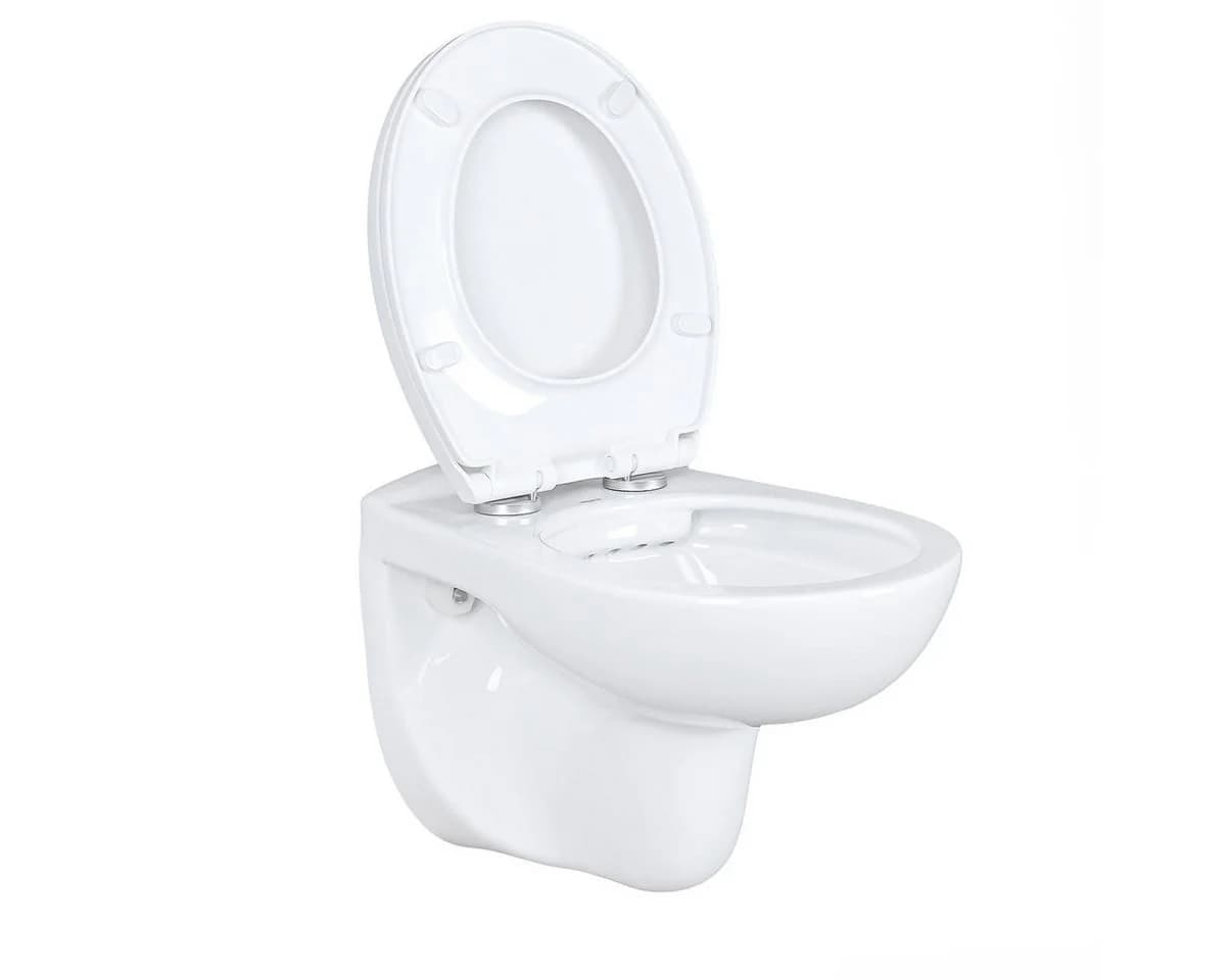Belvit Spülrandloses Wand-WC mit Softclose-Deckel Weiß - Bild 5