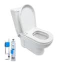 Belvit Tiefspül-WC BV-SW2001 KomplettSet Stand-WC Taharet Weiß Bild 2