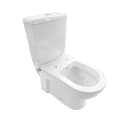 Belvit Tiefspül-WC BV-SW2001 KomplettSet Stand-WC Taharet Weiß Bild 5