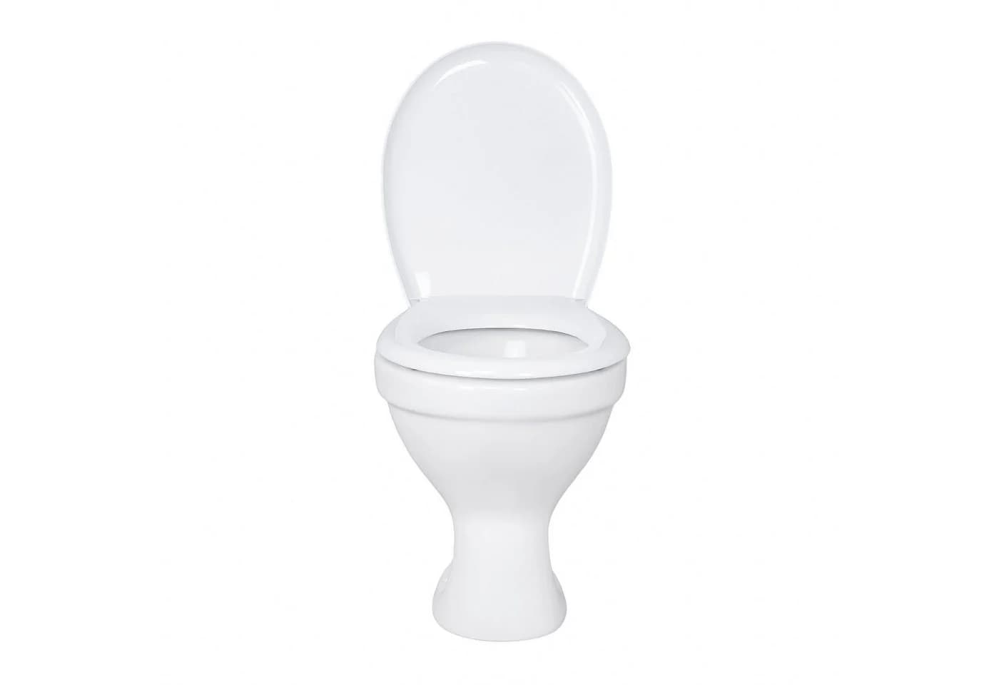 Belvit Stand-WC BV-SW5001 Weiß mit Softclose-Deckel - Bild 5