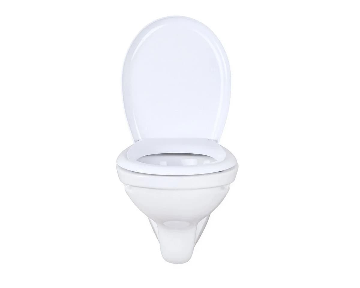 Belvit Hänge-WC mit Softclose-Deckel Weiß - Bild 4
