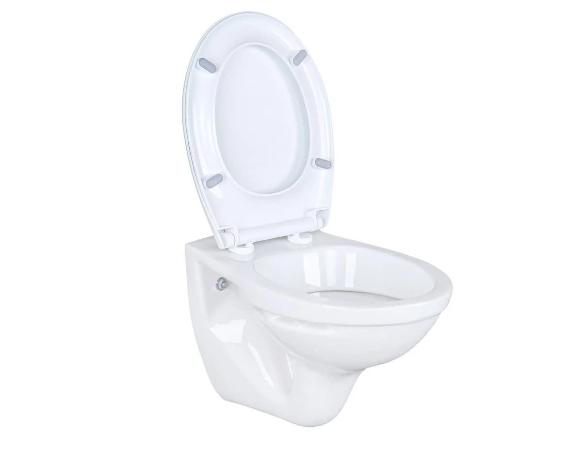 Belvit Hänge-WC mit Softclose-Deckel Weiß - Bild 5