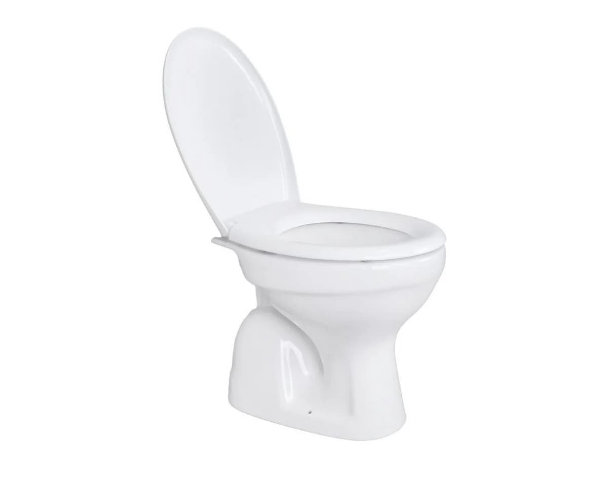 Belvit Tiefspül-WC BV-SW4001+BV-D0400 Stand-WC mit Softclose