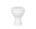 Belvit Tiefspül-WC BV-SW4001+BV-D0400 Stand-WC mit Softclose Bild 3