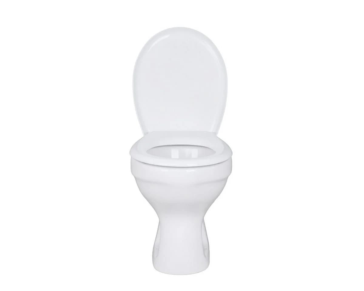 Belvit Tiefspül-WC BV-SW4001+BV-D0400 Stand-WC mit Softclose - Bild 4